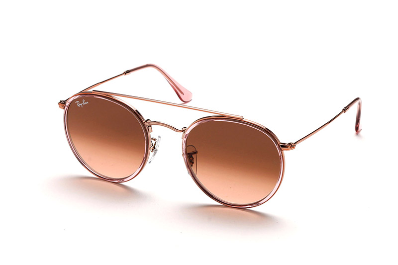 RAY-BAN RB 3647N 9069A5 51 PINK GRADIENT BROWN