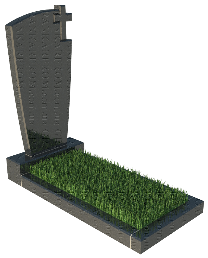 Пам’ятник одинарний 1-60AM