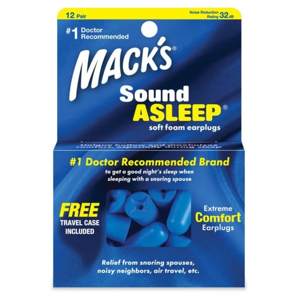 Пінні беруші для сну Mack's Sound Asleep 12 пар синього кольору