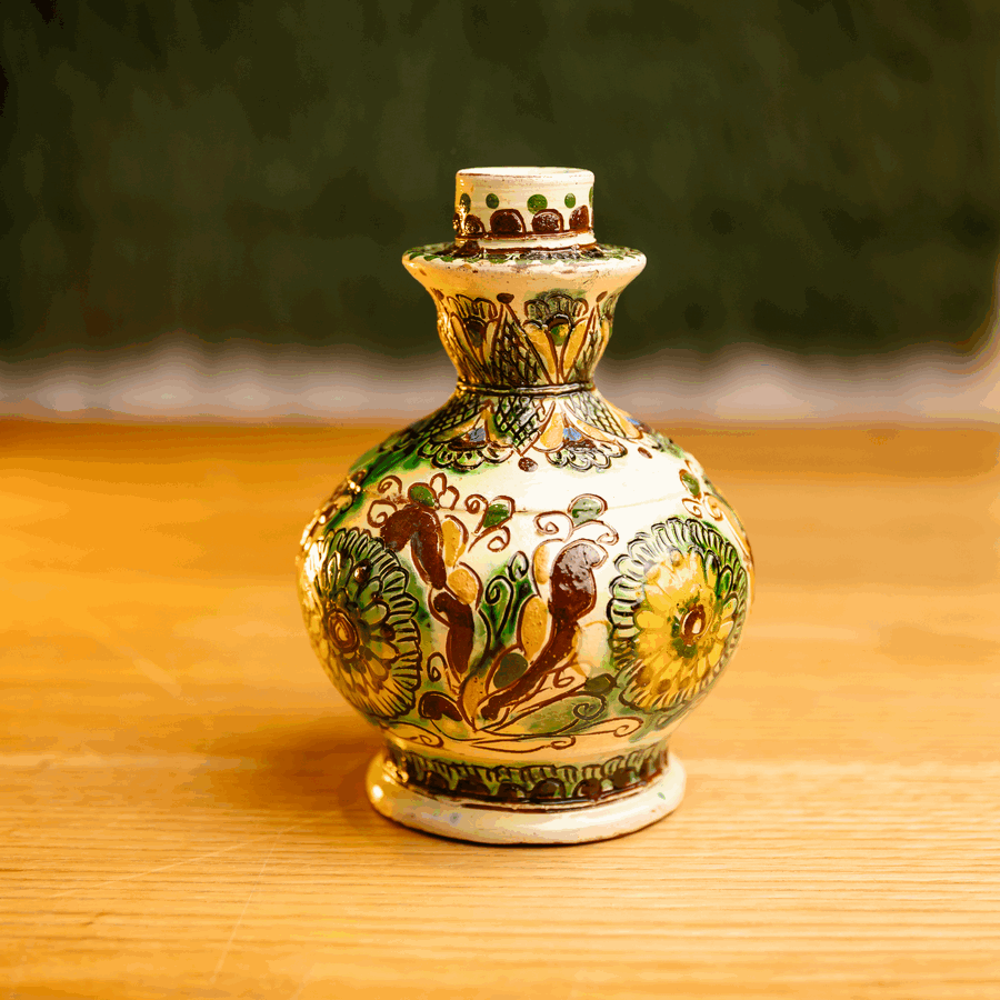 Свічник "Оксамитові квіти", 16,5 см