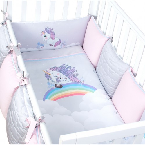 Постільний комплект Baby Veres "Unicorn love" (6од.)