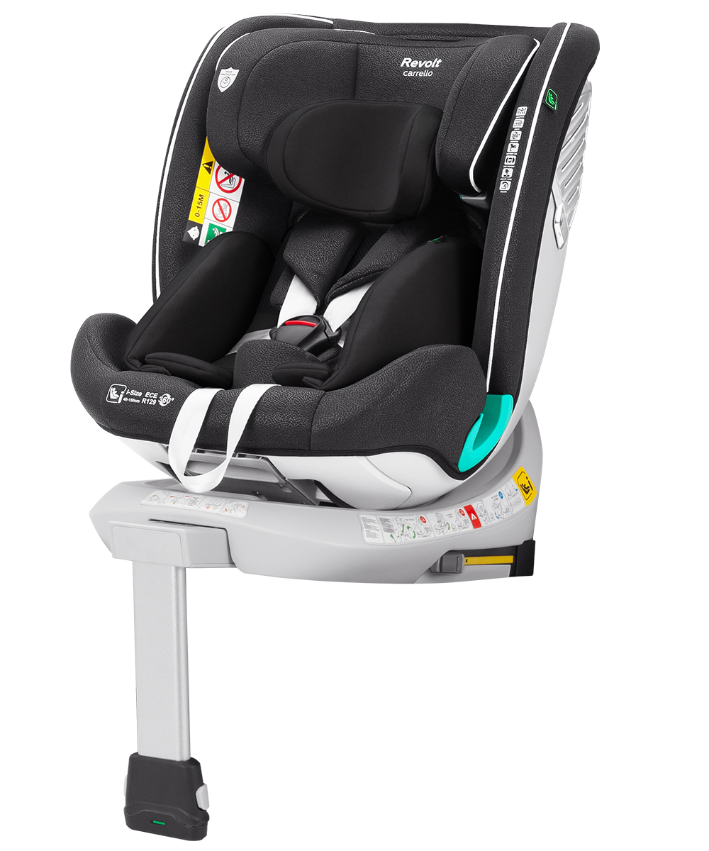 Автокрісло CARRELLO Revolt від 40 до 150 см 0+1+2+3 ISOFIX Space Black