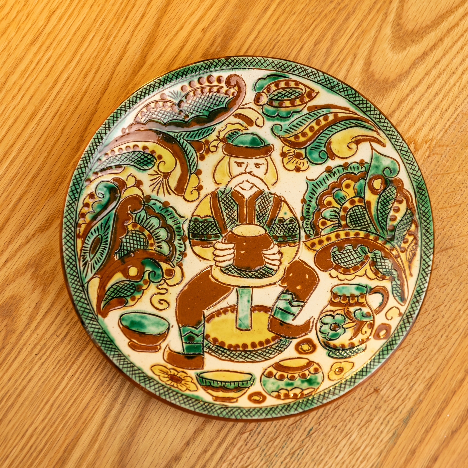 Таріль на стіну "Вуйко", 22см