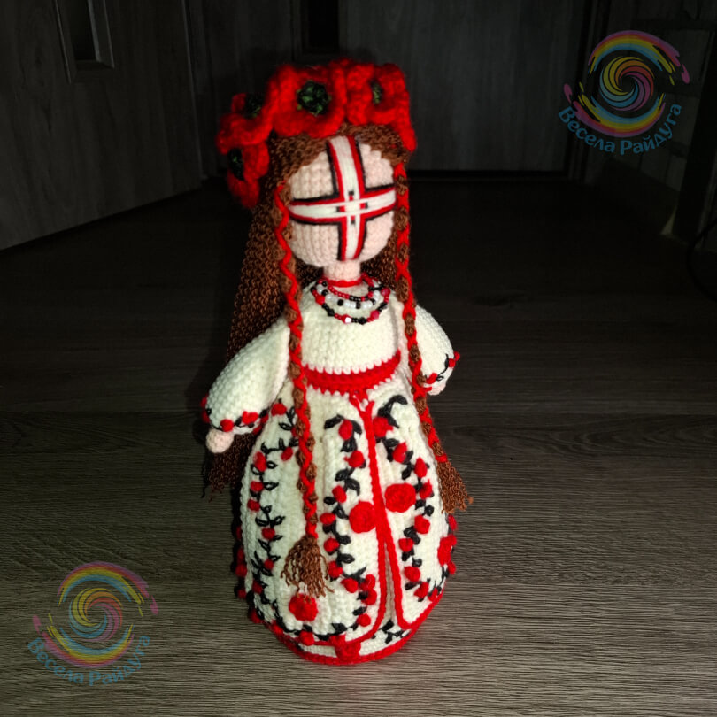 В’язана лялька мотанка “Берегиня добробуту”