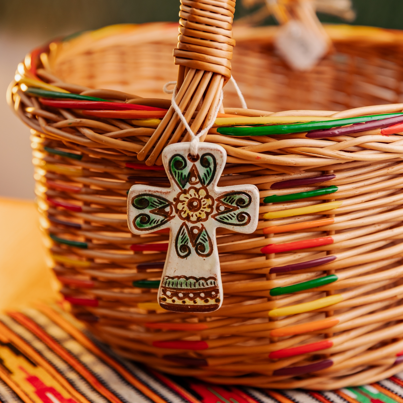 Підвіска для декору кошика, 9,6*5 см