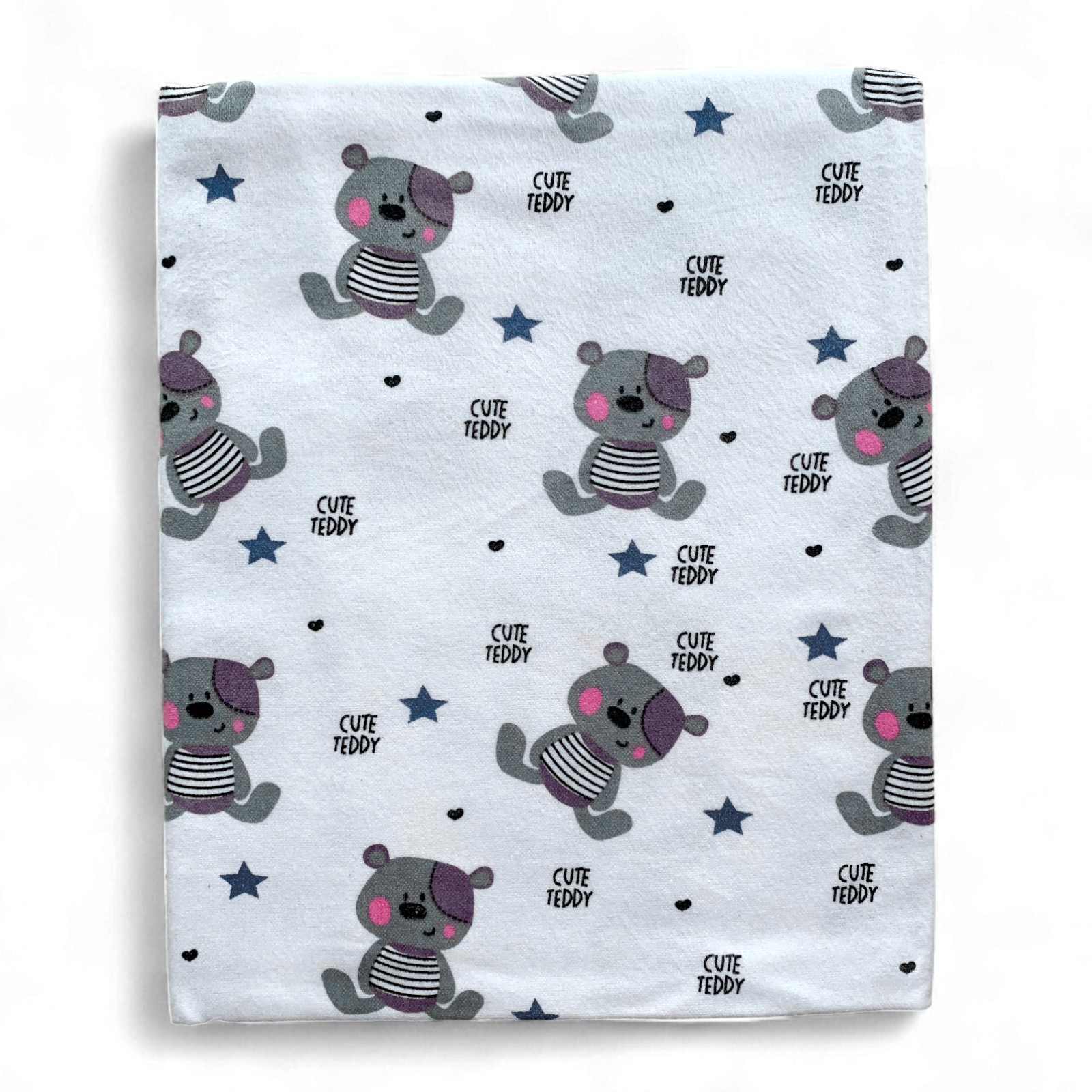 Пелюшка фланелева (байкова) 110 х 90 см Ведмежата