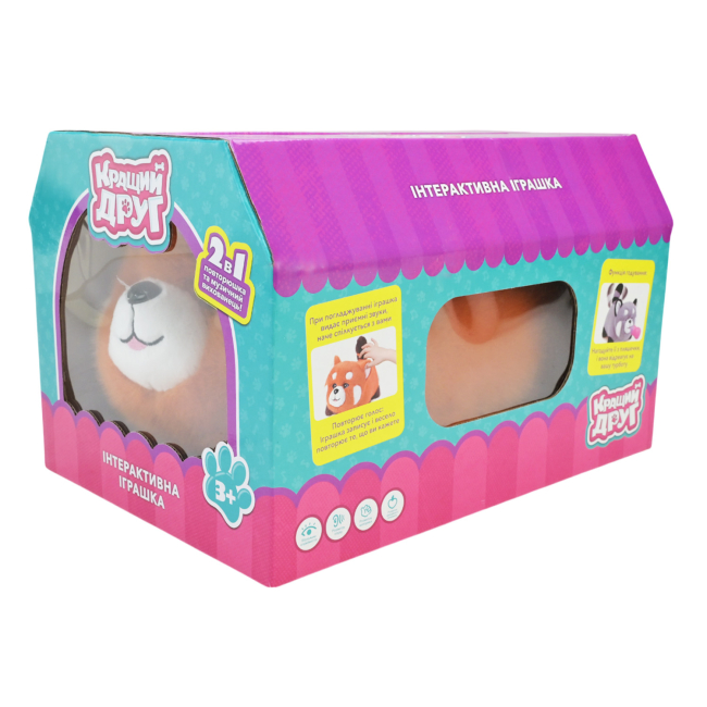 М’яка інтерактивна іграшка Панда «Кращий друг»