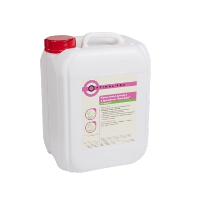 Крем-мило для рук, аромат "Кашемір" без фосфатів, OPTIMAL-PRO, 5 л