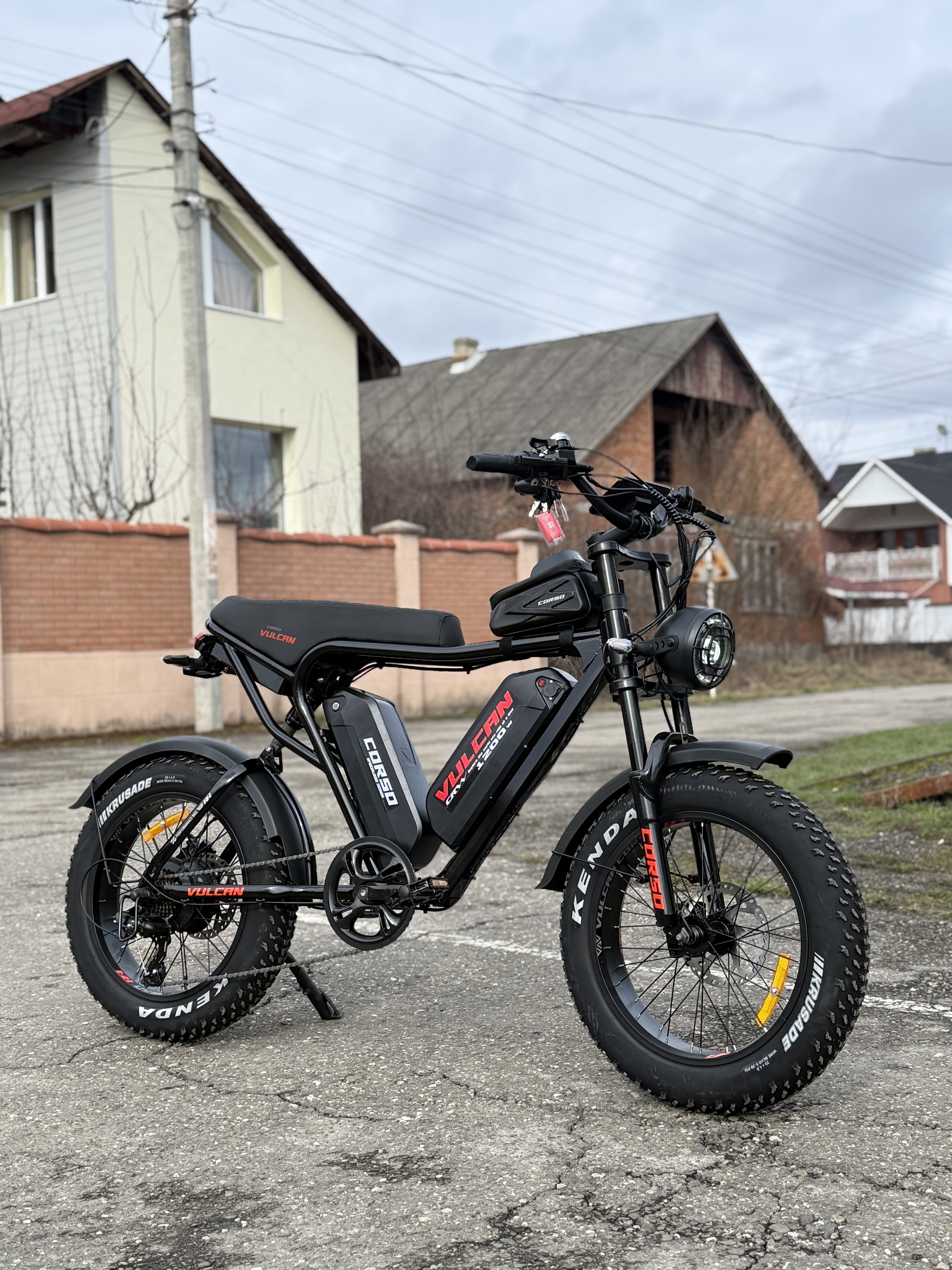 Электрофетбайк Corso Vulcan 20