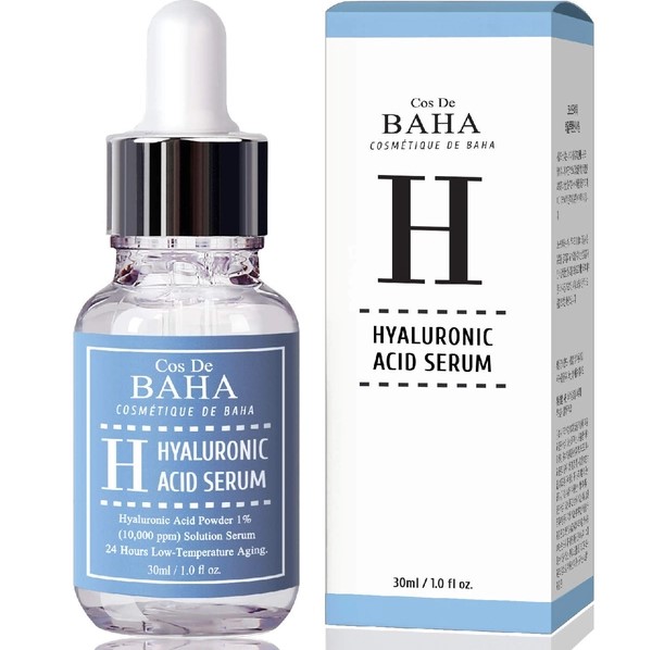 Сироватка від зморшок з гіалуроновою кислотою Cos De BAHA Hyaluronic Acid Serum (H) 30 ml