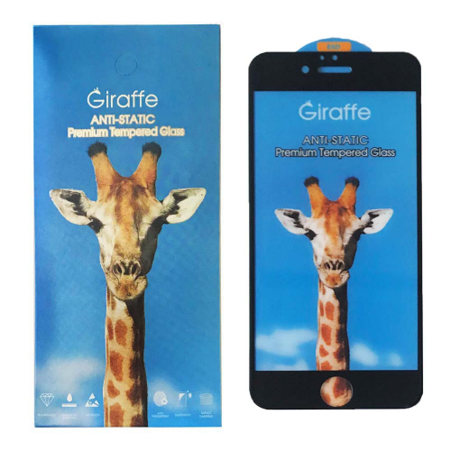 Захисне скло Giraffe Anti-static glass for iPhone 6/6S чорне