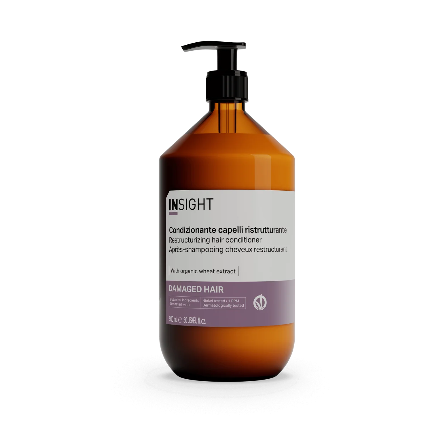 Insight Restructurizing Shampoo - Шампунь для відновлення пошкодженого волосся 900 мл (Еко-скло)
