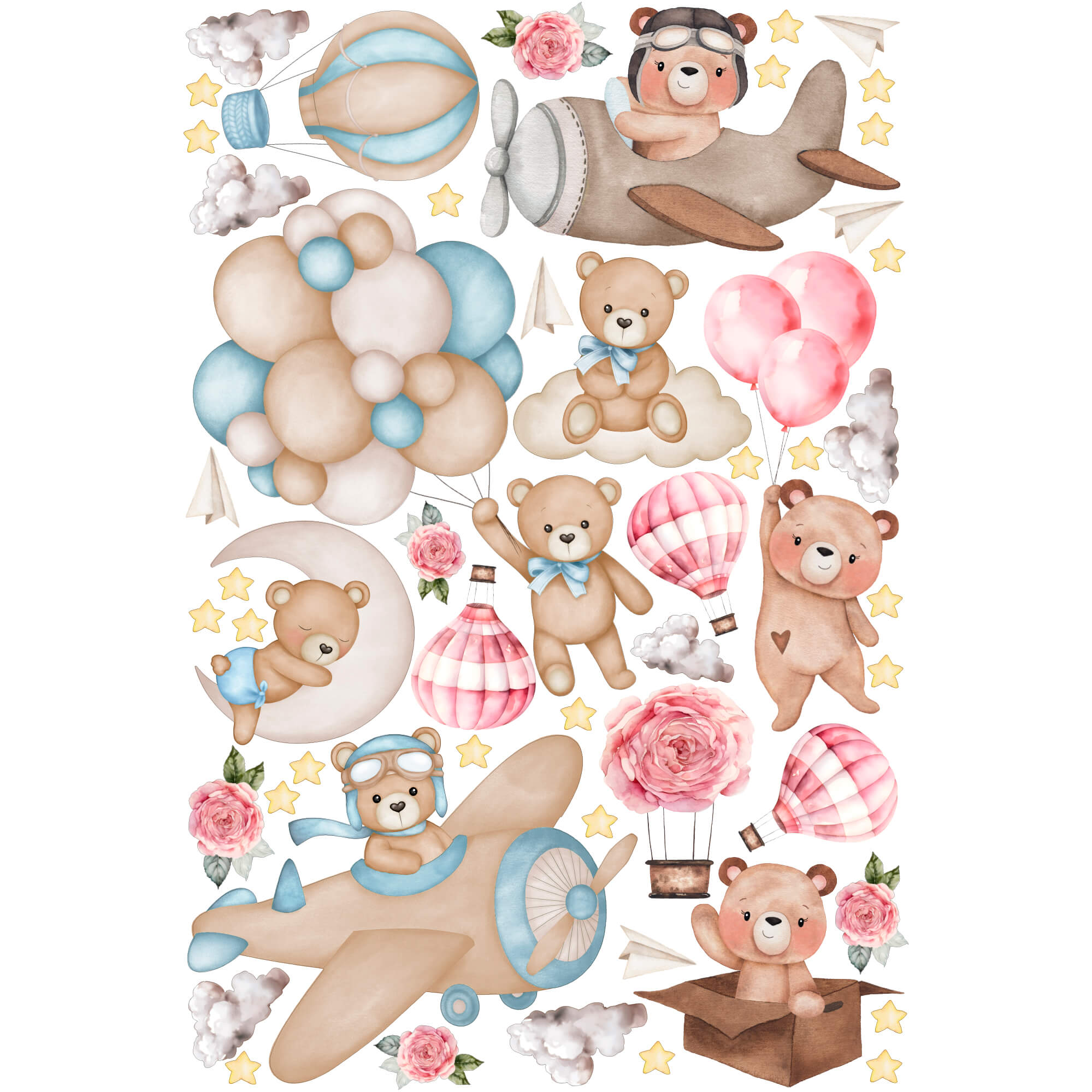 Наліпки "Ведмедики 44.0"