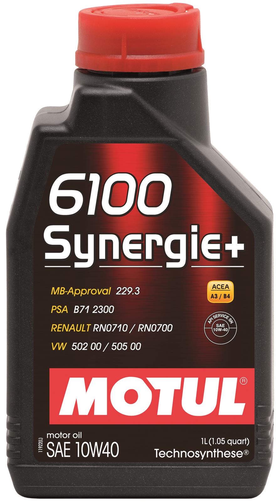 Моторна олива 10W40 Motul 6100 Synergie+ , 1л.