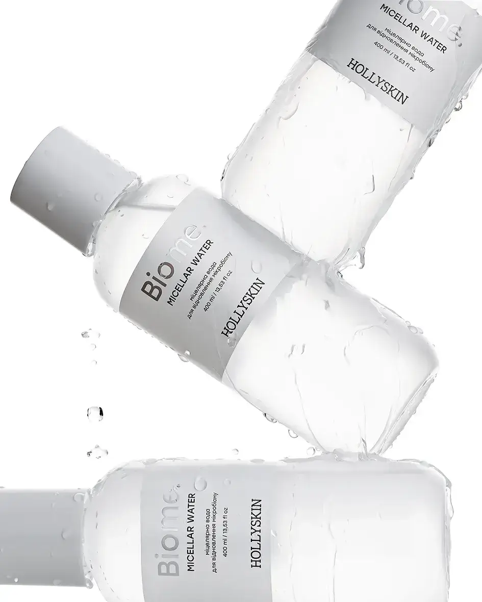 Міцелярна вода для відновлення мікробіому HOLLYSKIN Biome. Micellar Water