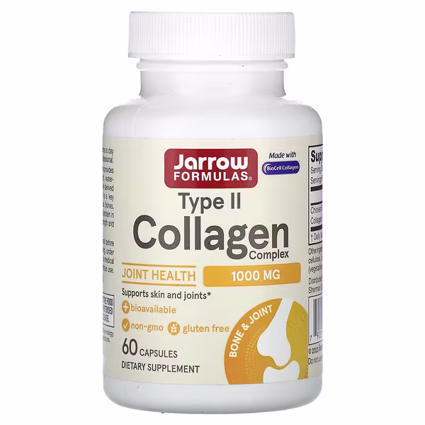 Jarrow Formulas, Type II Collagen Complex, 60 Capsules (500 mg per Capsule)