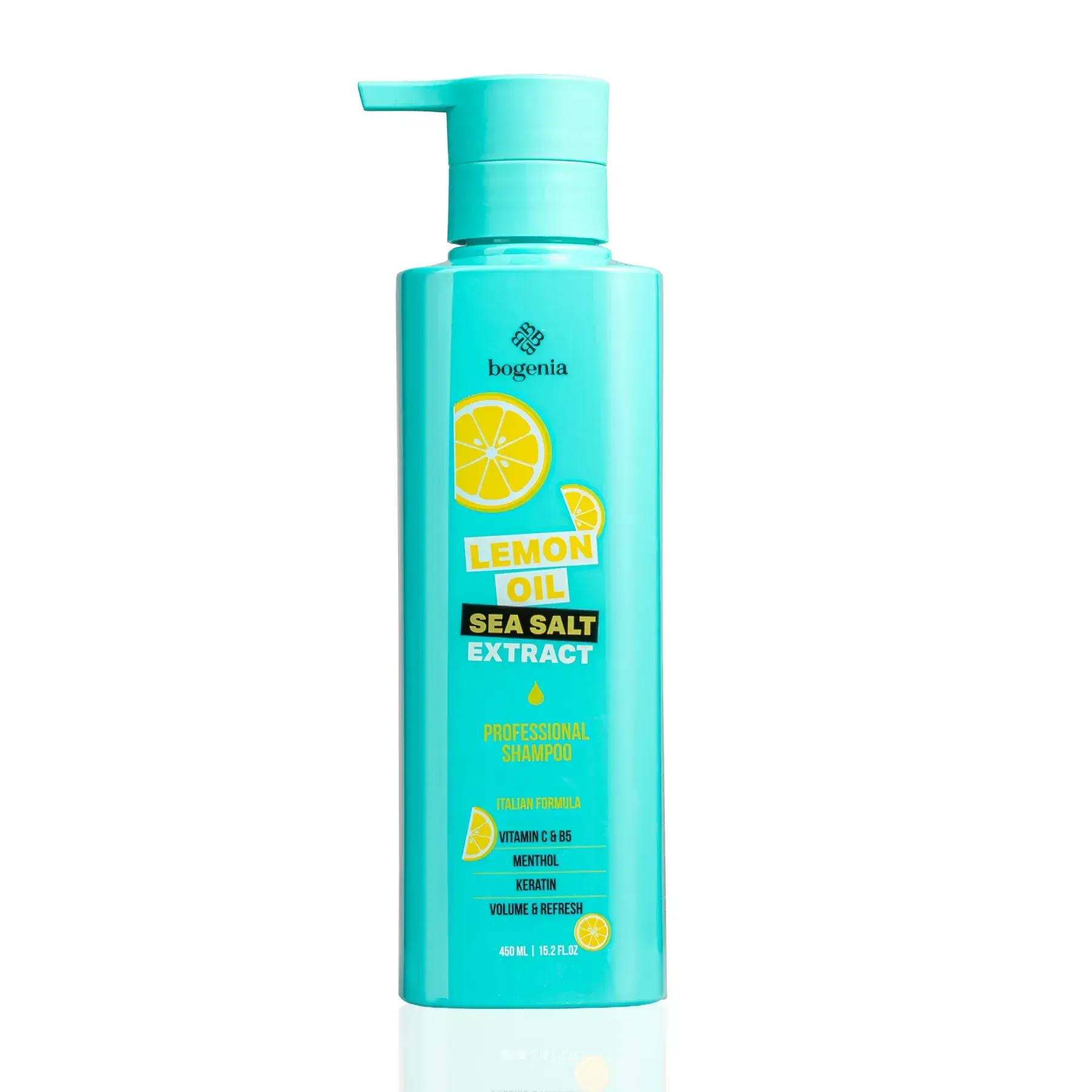 Шампунь для волосся Bogenia Lemon Oil & Sea Salt BG440