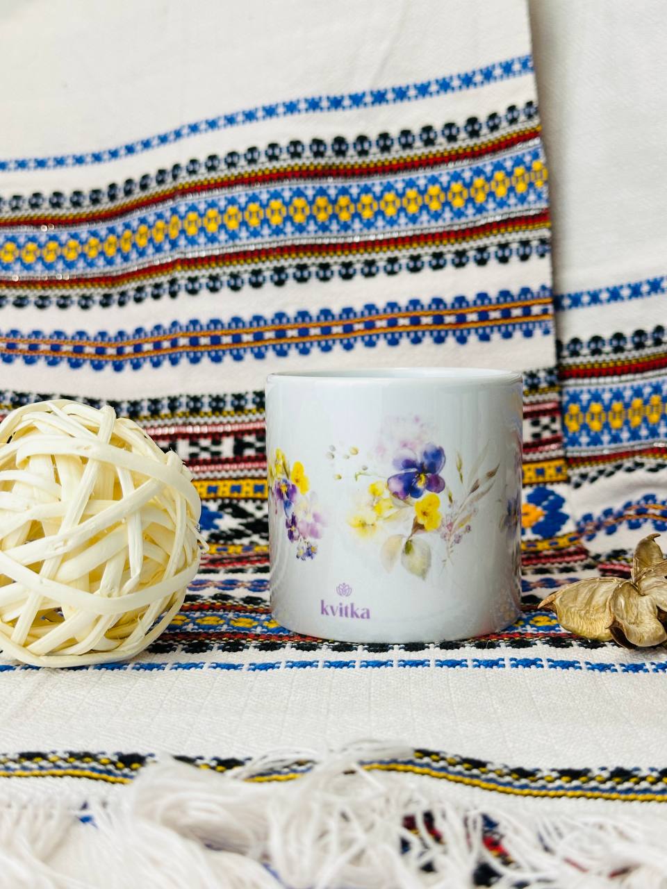 Керамічна чашка "Весняна квітка" | Mug en céramique "Fleur de Printemps"
