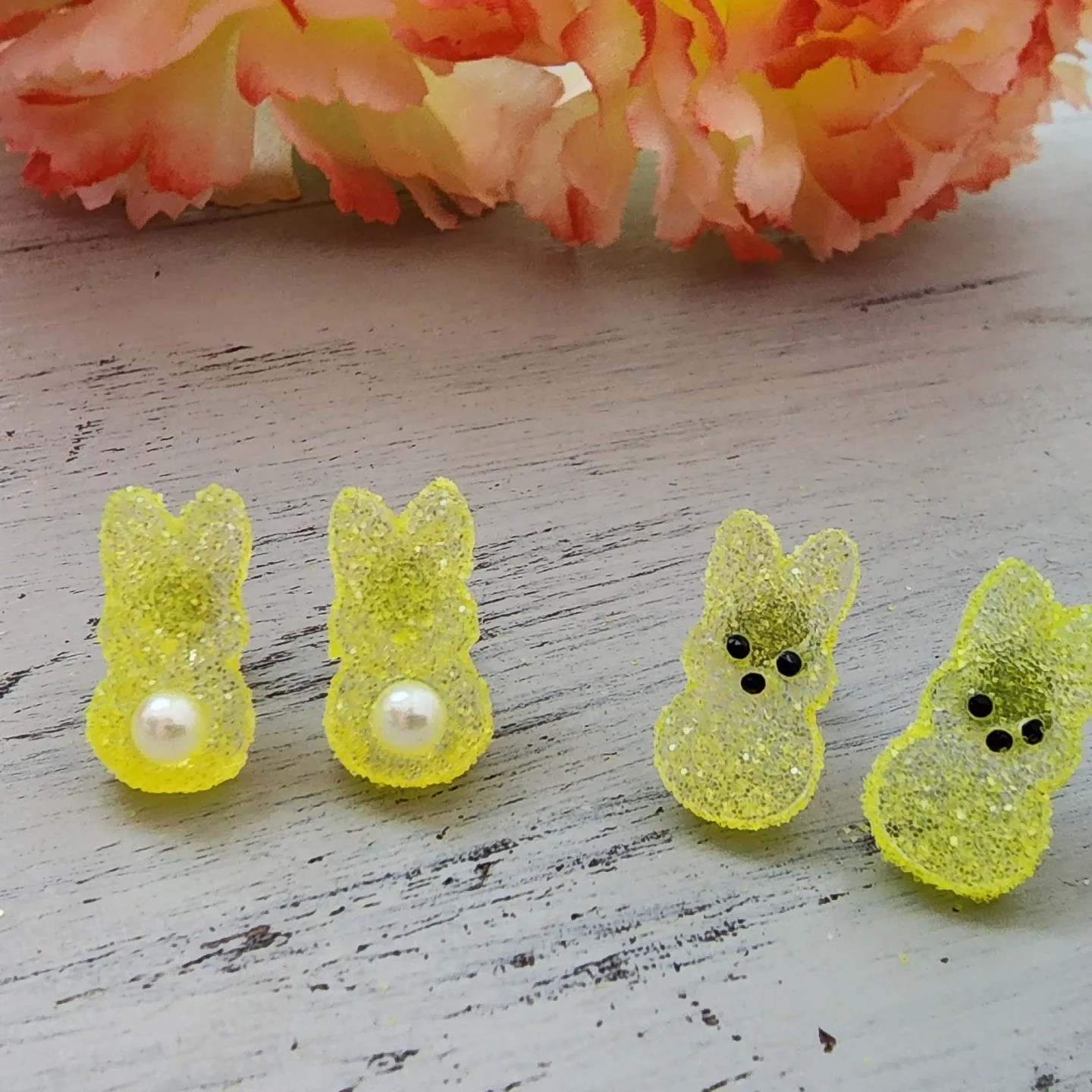 Peeps Bunny Earrings