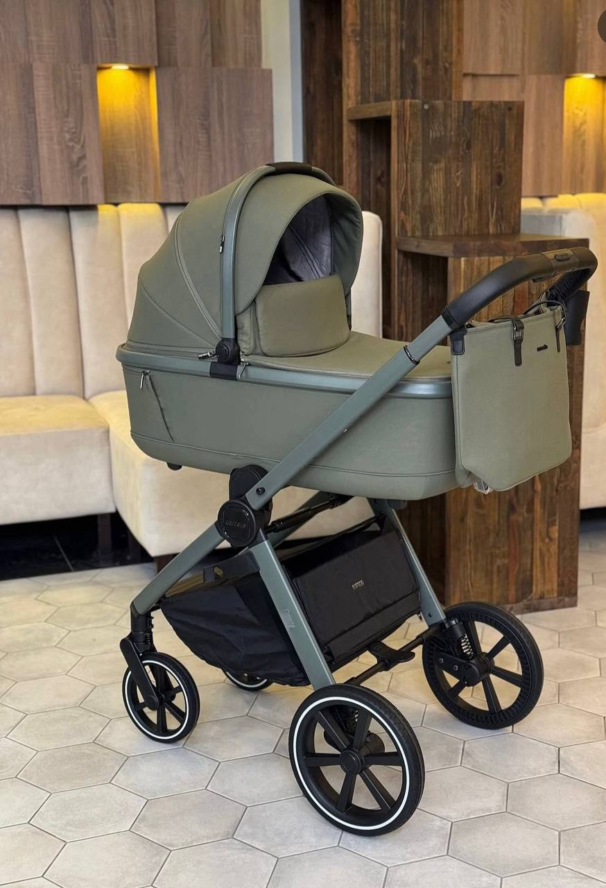 Візок 2в1 Carrello Omega Deluxe 2025 Tropical Green