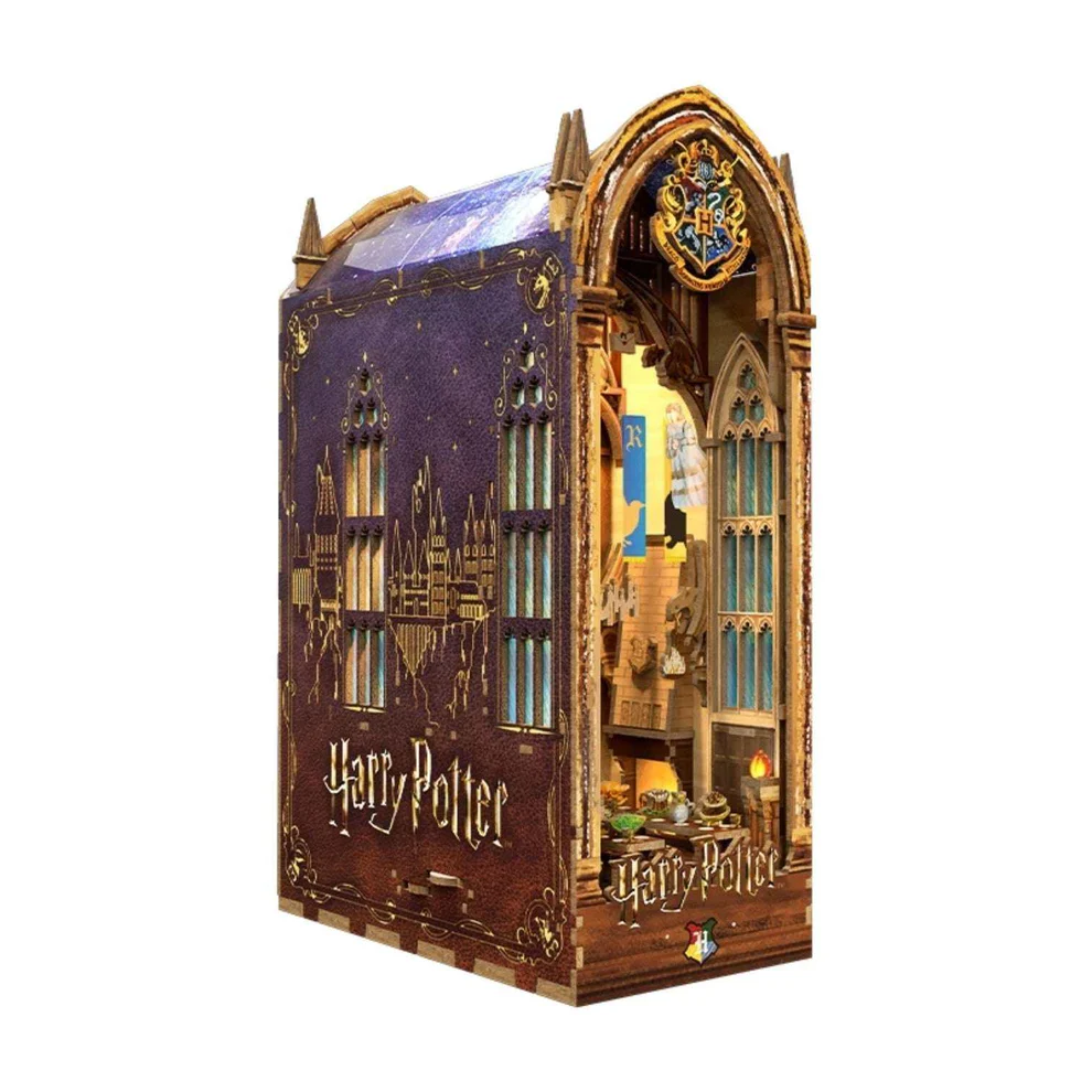 БукНук "Велика зала Гоґвортсу" Magic Great Hall DIY Book Nook KitКнижковий куточок в стилі Гаррі Поттера Book Nook Румбокс