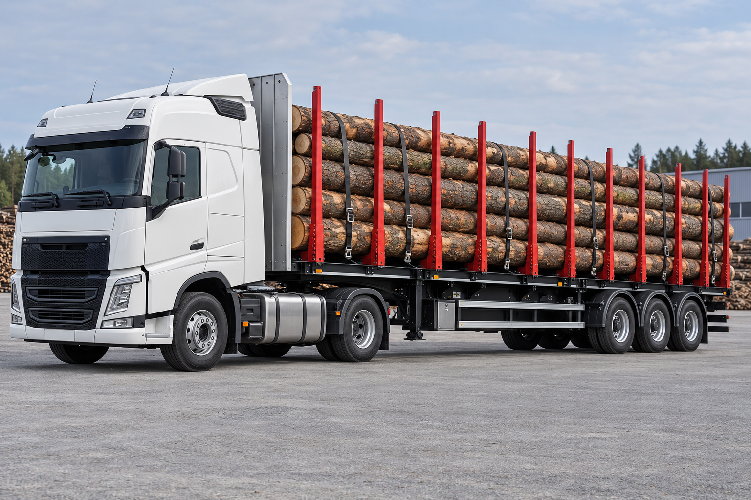 Лісовоз — MEGA Timber Long, 13,6 м