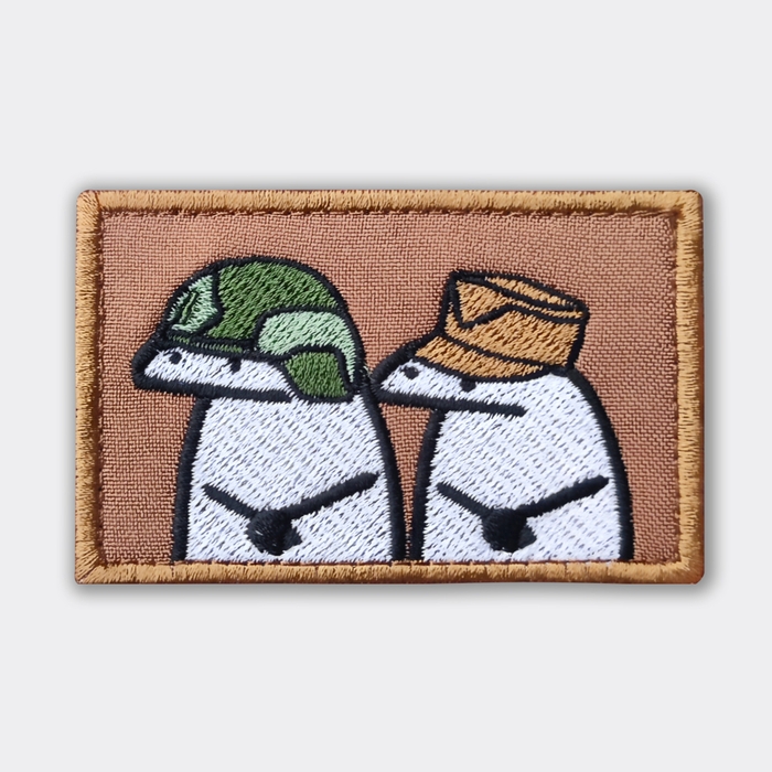 Florks - embroidered patch