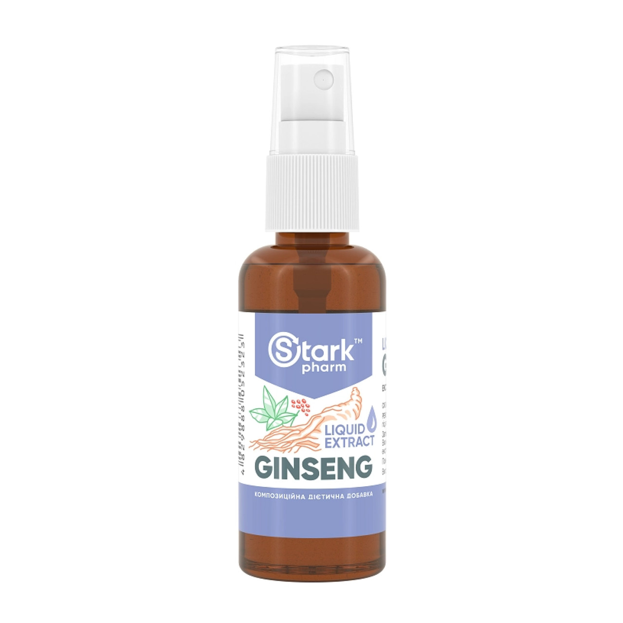 Женьшень, Ginseng Liquid Extract - 50ml