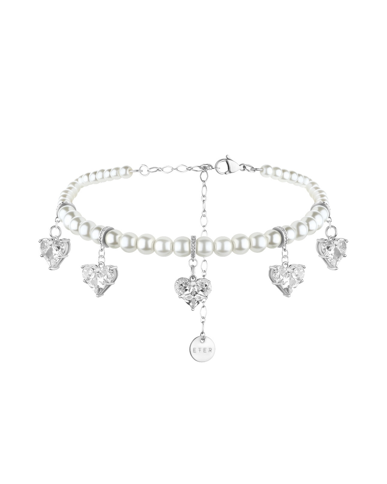 CRISTAL HEART necklace