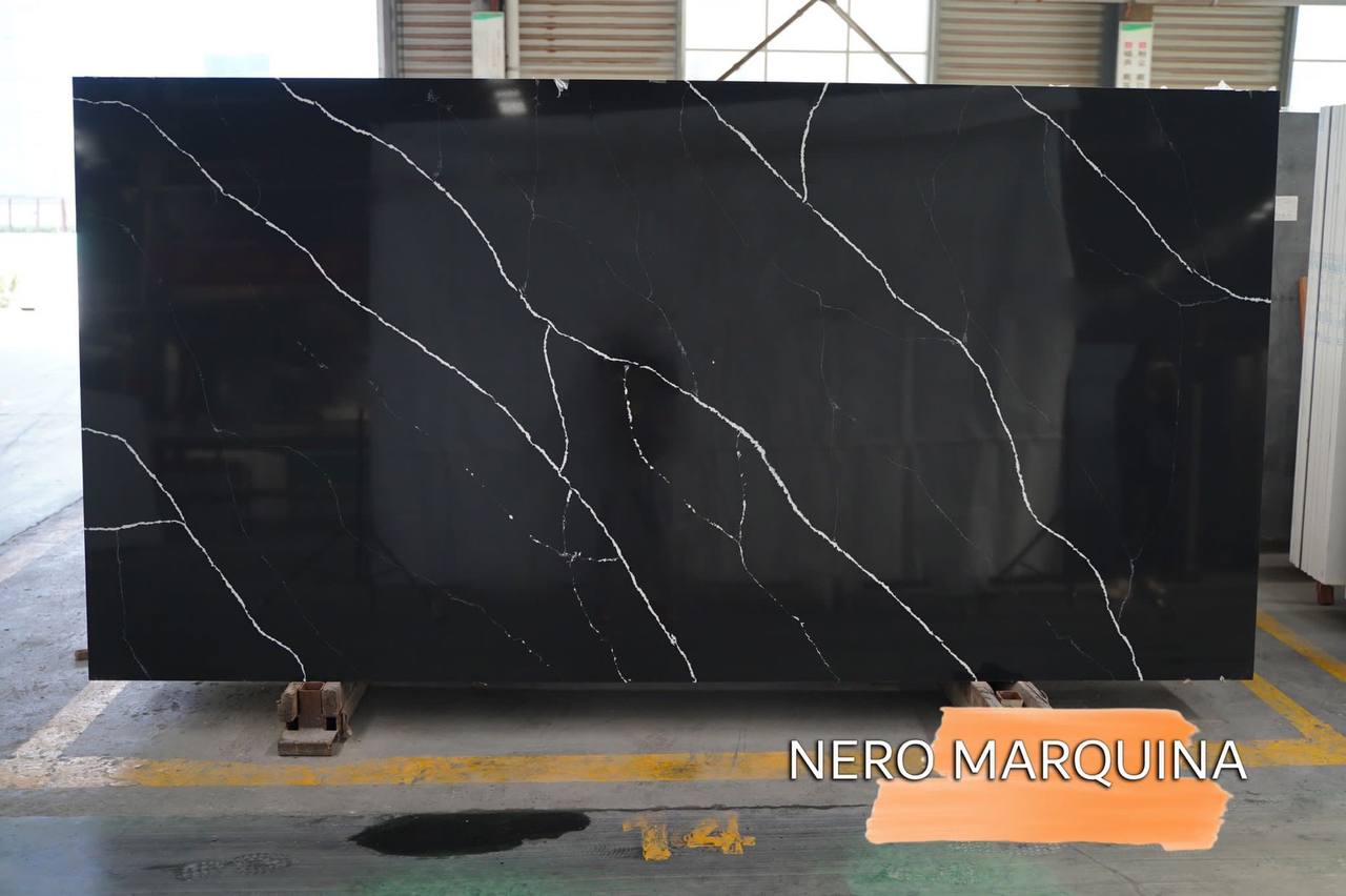 Кварц Nero Marquina