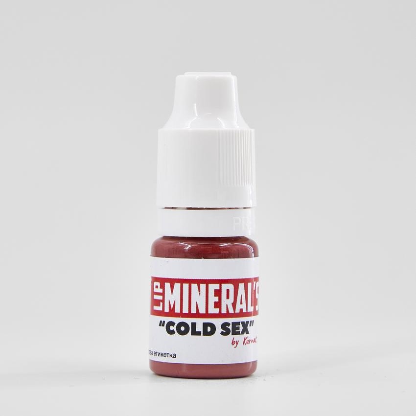 Пігмент для татуажу The Mineral COLD SEX (Lip minerals), 6 мл