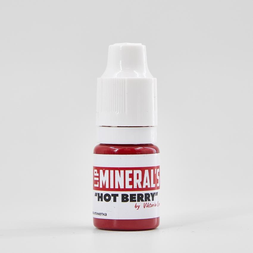 Пігмент для татуажу The Mineral HOT BERRY (Lip minerals), 6 мл