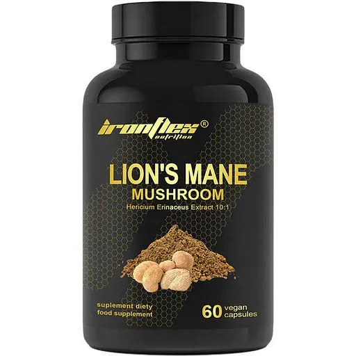 IronFlex Lion’s Mane Mushroom 500 mg 60 капсул