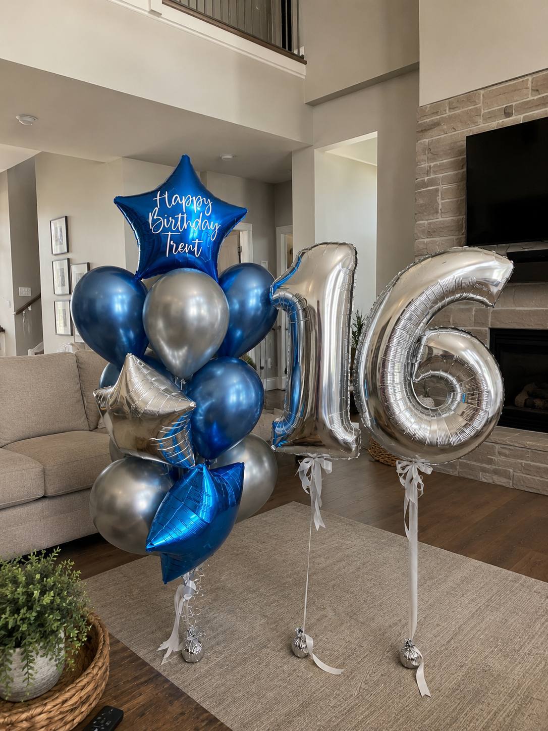 Midnight Blue Birthday Set