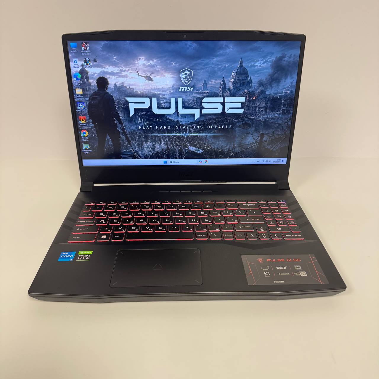 MSI Pulse GL66 11UCK