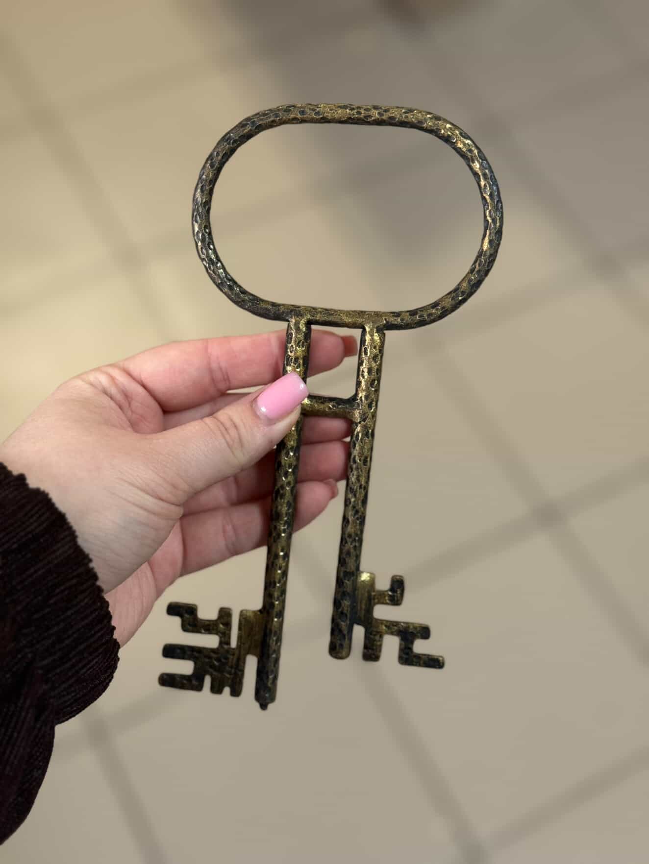 🗝️ Ключ для відливки воском «Сундук мертвеця»