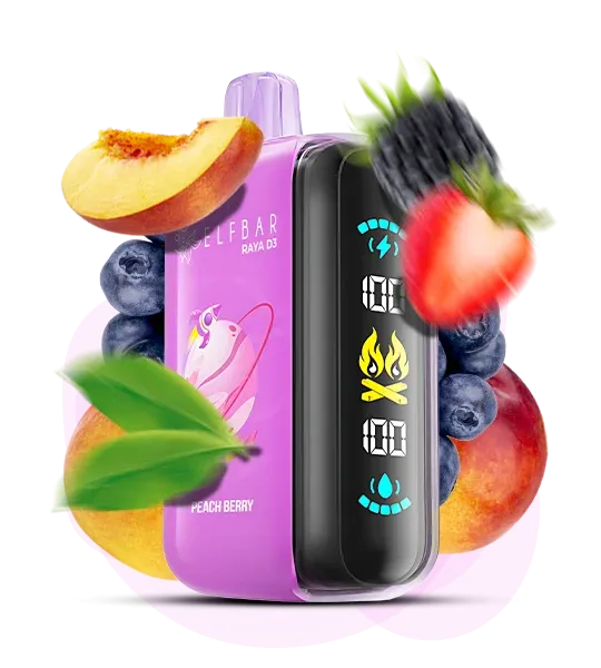 ELF BAR RAYA D3 25000 Peach berry (Персик ягоди)