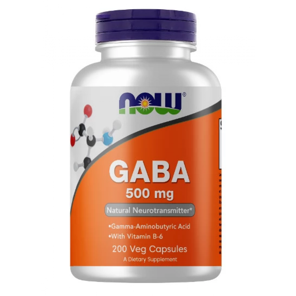 Габа, GABA 500mg - 200 veg caps