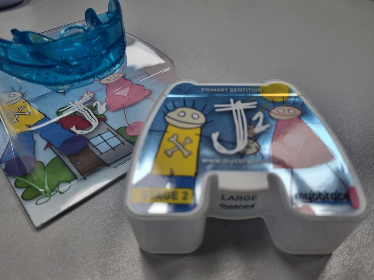 Трейнер Myobrace J2 (3-6 років) для малюків LARGE size