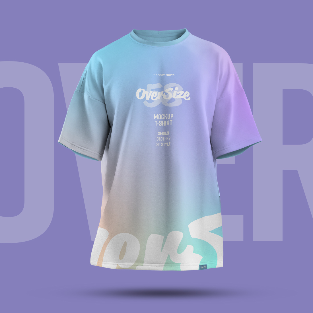 9 Mockups Oversize T-shirt