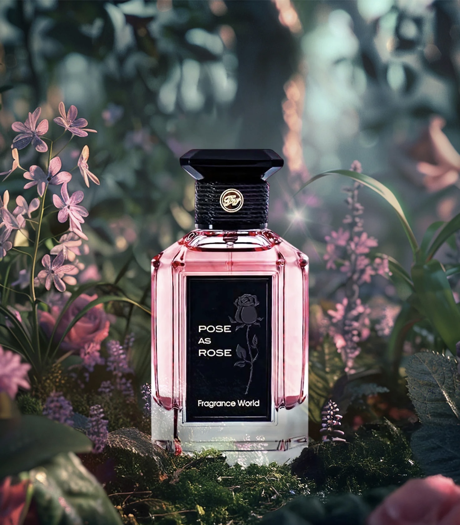 Парфумована вода «Pose As Rose» від бренду Fragrance World