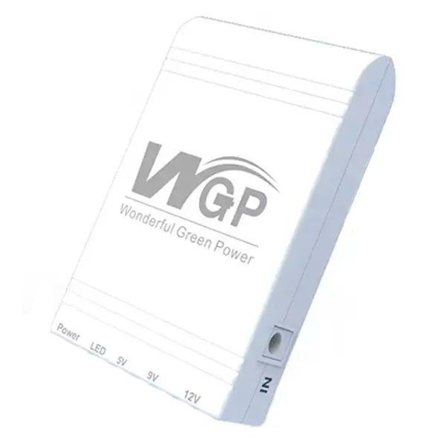 ДБЖ WGP Mini UPS (5V+12V+12V) 10400mAh