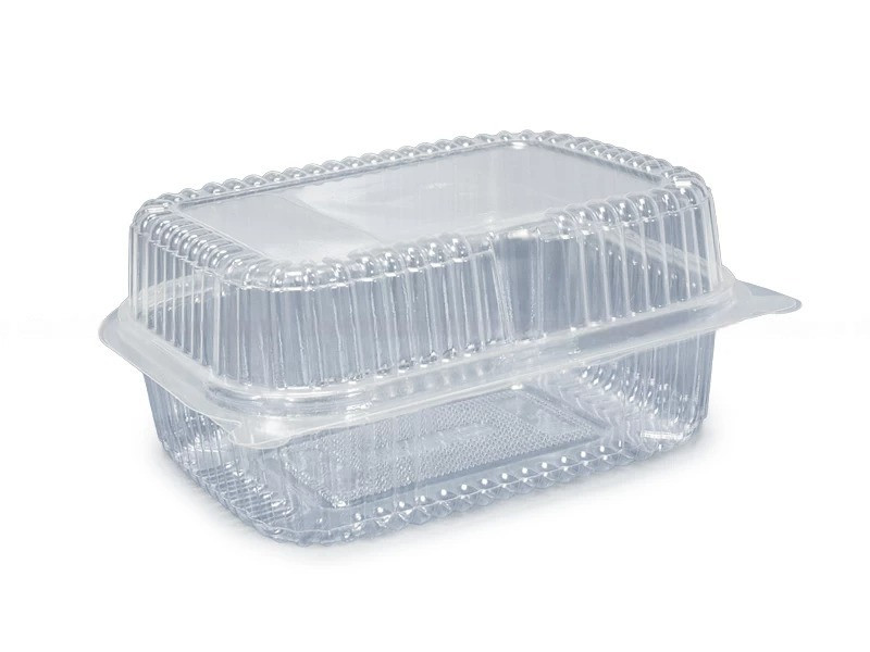 Контейнер одноразовий 130×170×78 мм, ПЕТ, 1280 мл, 100 шт