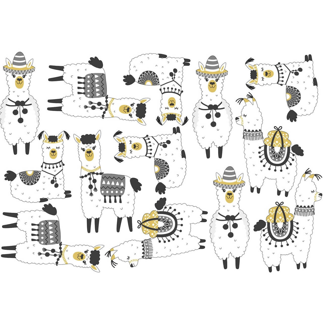 Наліпки "Лами"