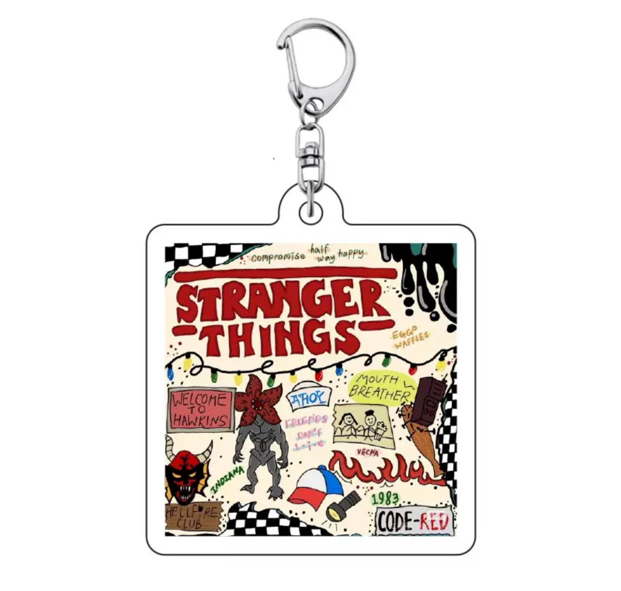 Акриловий брелок Дивні Дива, Stranger Things