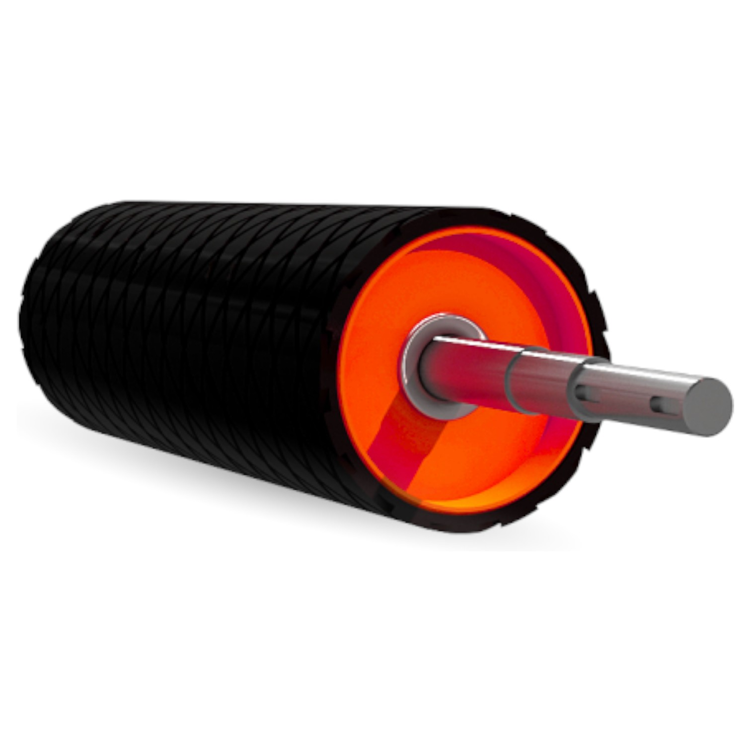 Футерований приводний барабан конвеєра