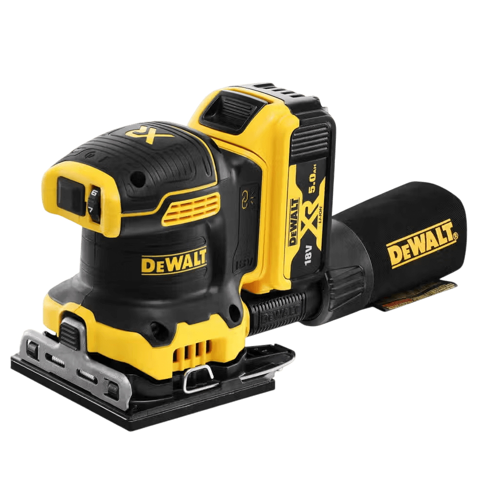 Шліфмашина вібраційна акумуляторна DeWALT DCW200P2