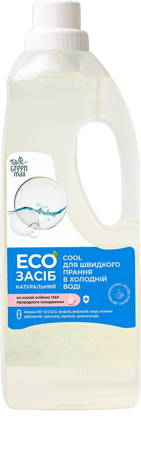 ЕКО Засіб для швидкого прання у холодній воді Натуральний Cool