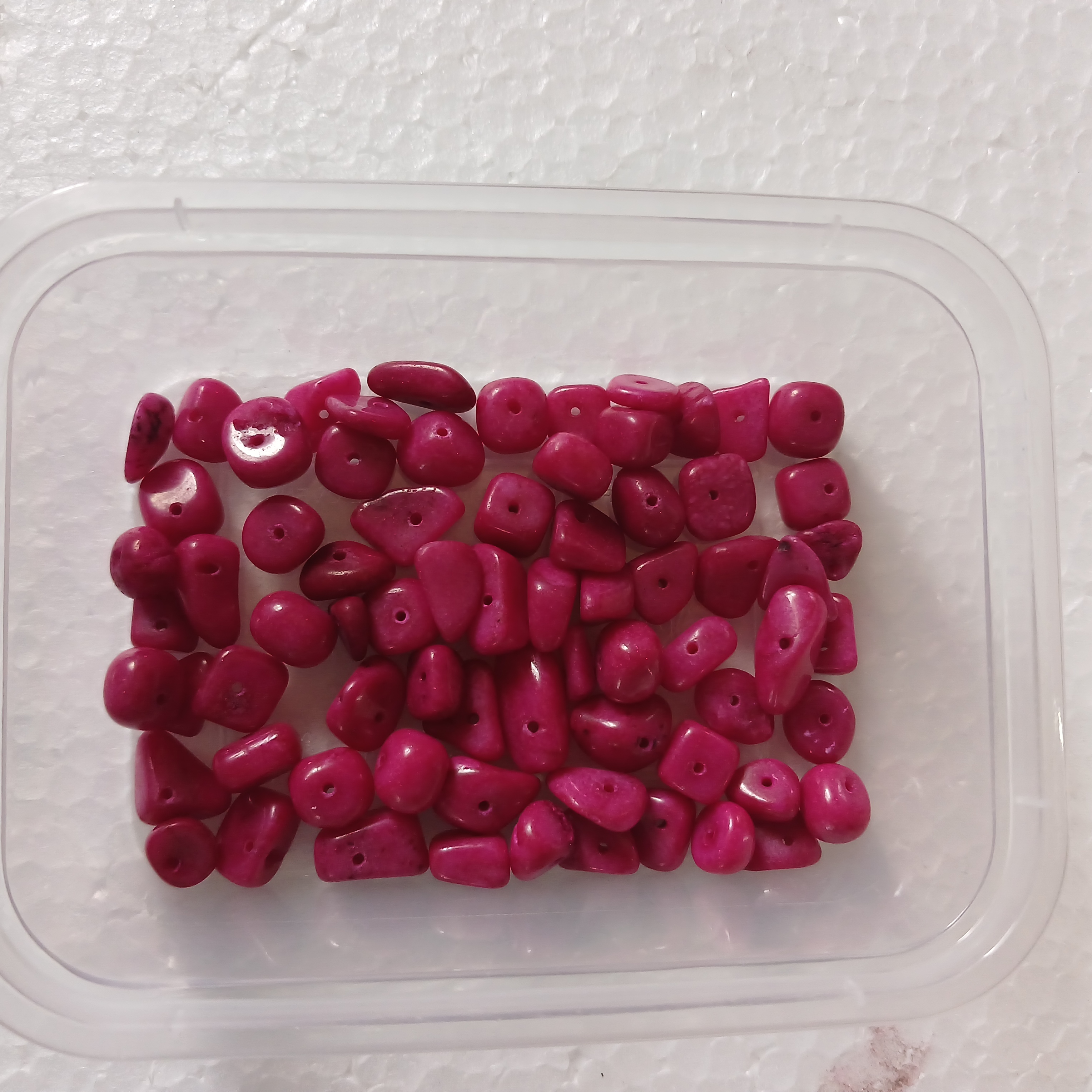 Hot Pink Small Stone ( 50 gm )