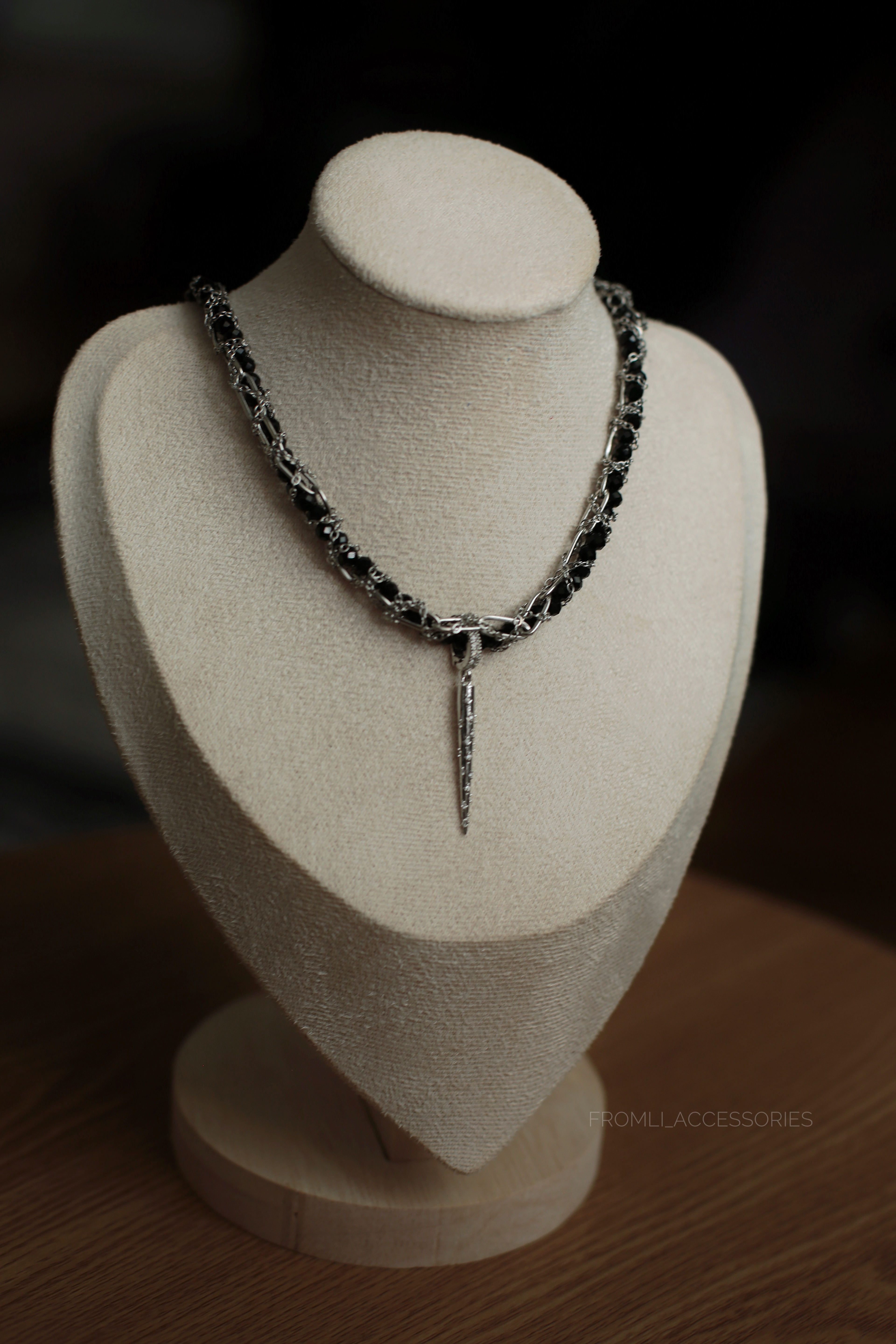 Чокер «Black Crystal»